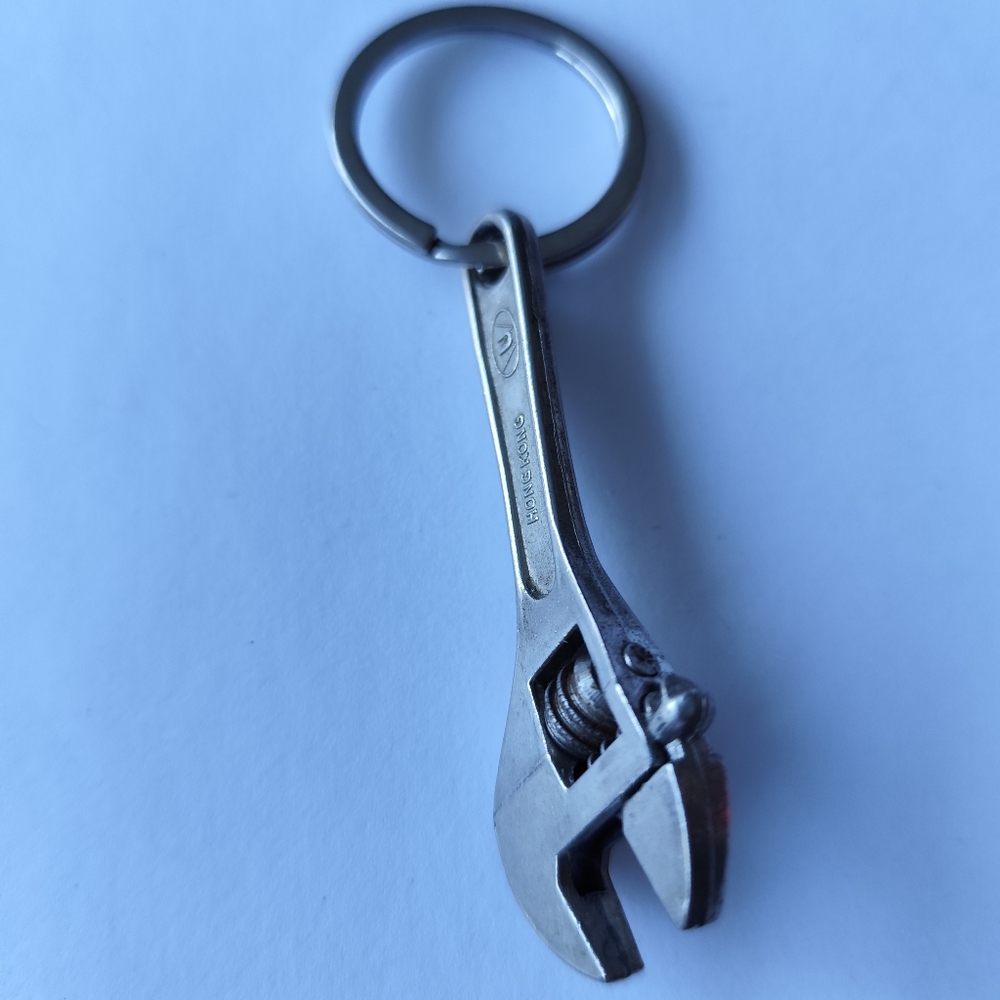 3/$20💗Mini adjustable crescent Wrench Keychain